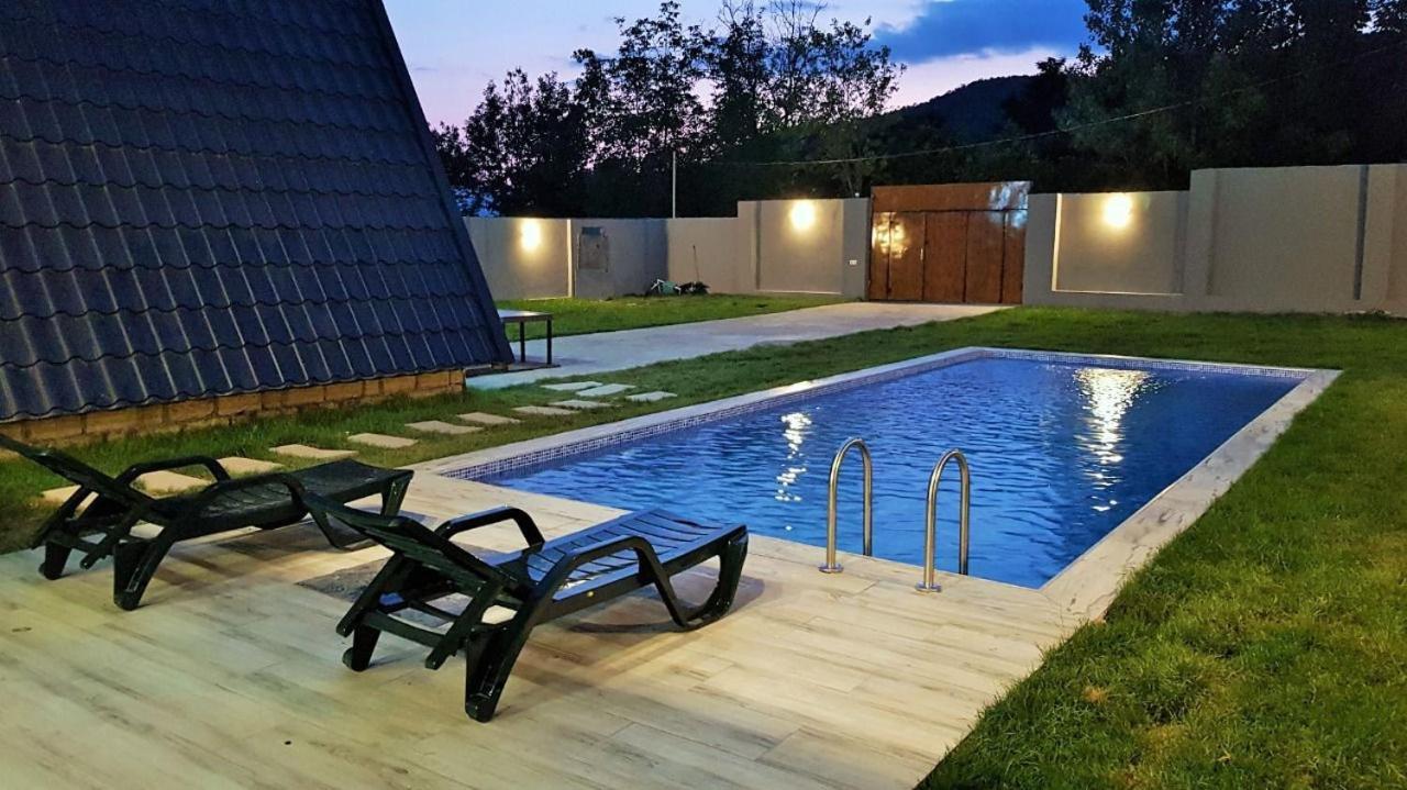 Qafqaz Wood Chalet Gabala Eksteriør bilde