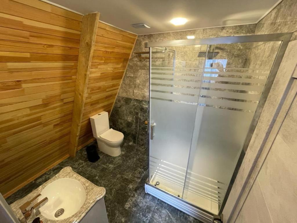 Qafqaz Wood Chalet Gabala Eksteriør bilde