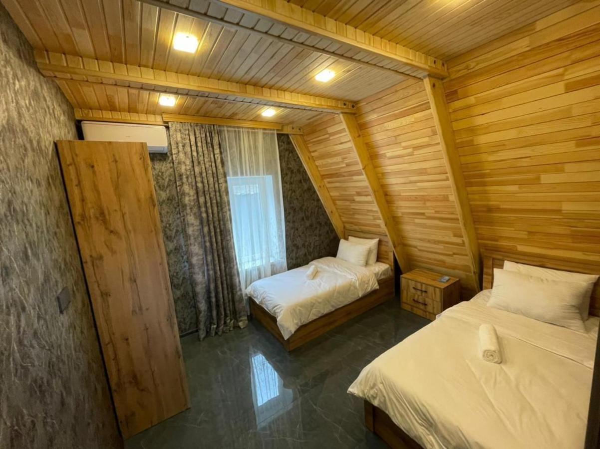 Qafqaz Wood Chalet Gabala Eksteriør bilde