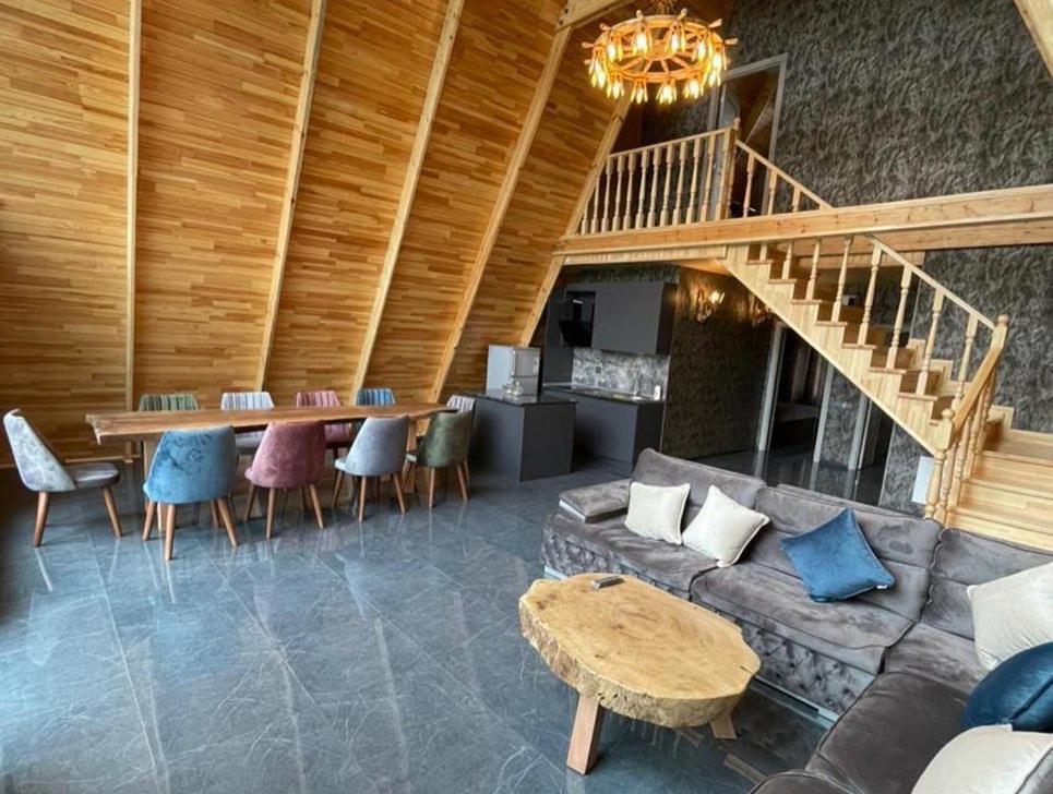 Qafqaz Wood Chalet Gabala Eksteriør bilde