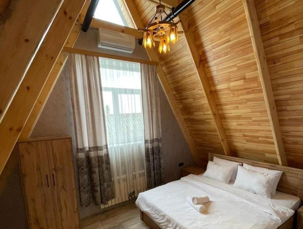 Qafqaz Wood Chalet Gabala Eksteriør bilde