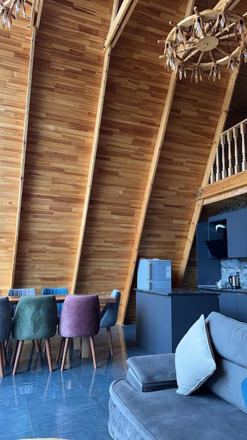Qafqaz Wood Chalet Gabala Eksteriør bilde