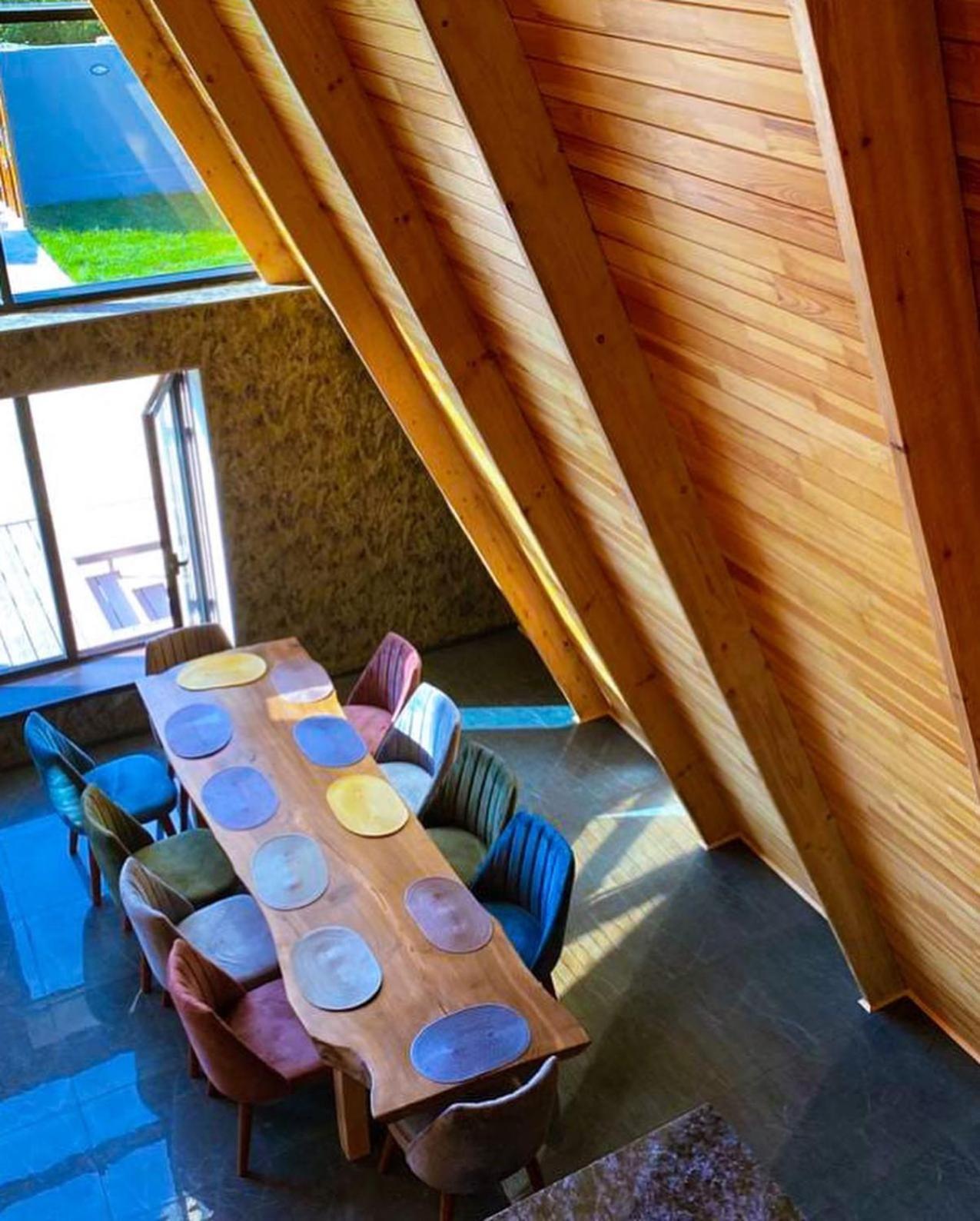 Qafqaz Wood Chalet Gabala Eksteriør bilde