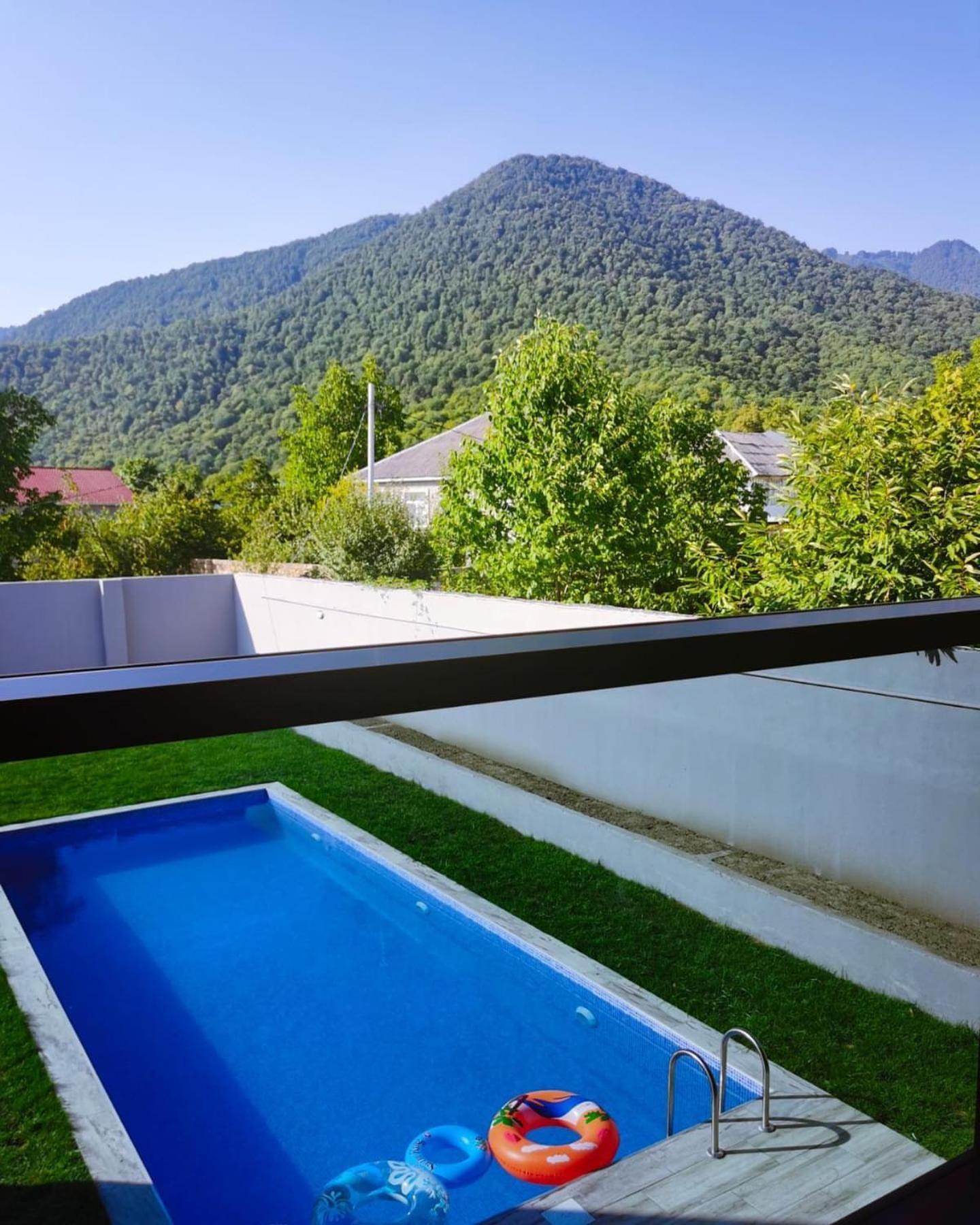 Qafqaz Wood Chalet Gabala Eksteriør bilde