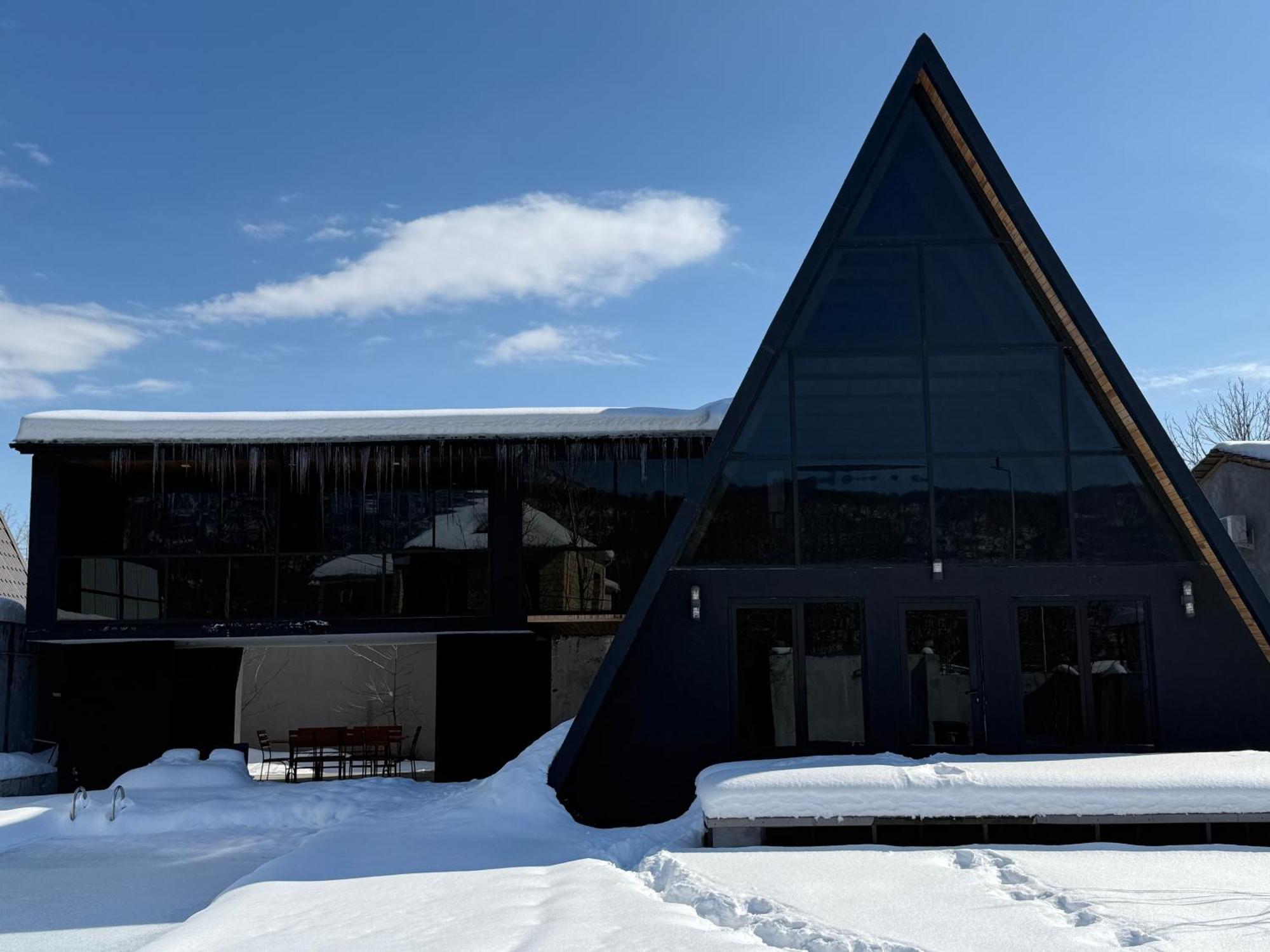 Qafqaz Wood Chalet Gabala Eksteriør bilde